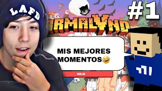 Mejores momentos QUACKITY Karmaland 5 ( Incluido CLIP de los ESLAND ) 🤣🤣🤣