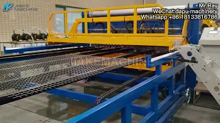 fully automatic steel wire fence welding machine|aotomatic security fence welder