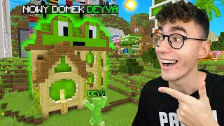 MÓJ NOWY DOM na PALIONOWIE w Minecraft! (niesamowite)