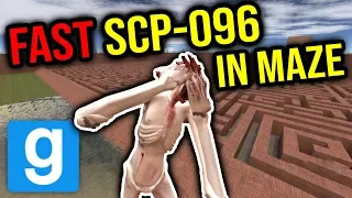 SCARY SCP-096 MAZE CHASE!! (gmod scp)