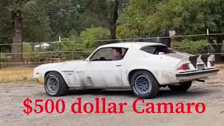 1974 Chevy Camaro how bad can it be and Will it start???