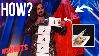 Siegfried & Joy's Magic Trick Revealed 🍌| AGT 2022 #shorts