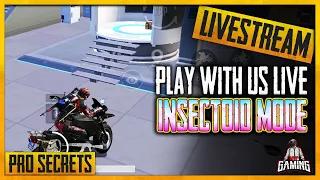 Pubg Mobile Insectoid Gameplay With Commentary (LIVE) | New Event Mode – Update 1.4