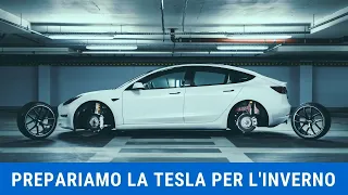 Pneumatici invernali [prepariamo la #Tesla per l'inverno]