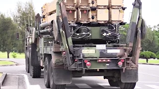 Moving The Patriot PAC-2 Missiles In Okinawa, Japan