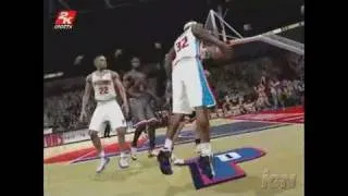 NBA 2K6 PlayStation 2 Gameplay - New Sizzle