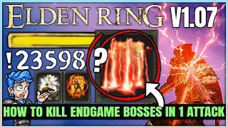 This is Actually BROKEN OVERPOWERED Now - How to One Shot ALL Bosses - Best Elden Ring Faith Build!