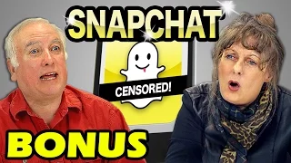 ELDERS REACT TO SNAPCHAT (Bonus #56)