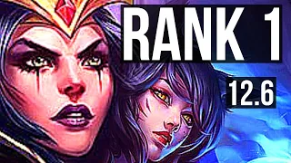 LEBLANC vs AHRI (MID) | Rank 1, Rank 1 LeBlanc, Legendary, 18/3/9 | BR Challenger | 12.6