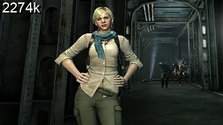 Resident Evil 6 PS4 NO MERCY Rooftop 2274k Sherry 60fps