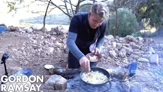 Gordon Ramsay Makes A Mushroom Omelette In Morocco | Scrambled
