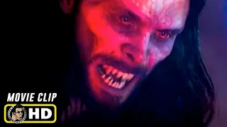 MORBIUS Clip - "Bite & Fight" (2022) Jared Leto