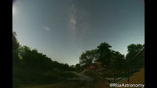 Milkyway time lapse on Insta 360 OneR - 1 Inch Mod