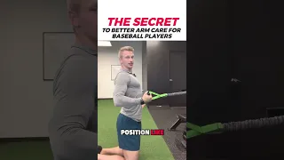 The SECRET to Better Arm Care for Baseball Players