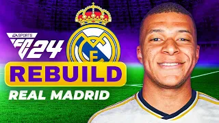 MBAPPE GELDİ DOMİNASYON BAŞLIYOR! // FC 24 REAL MADRID REBUILD // KARİYER MODU