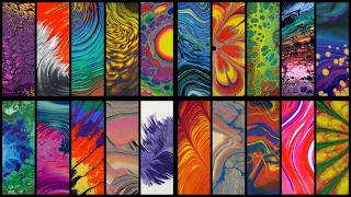 20 Different Acrylic Pouring Techniques and Variations - Abstract Fluid Art + Music