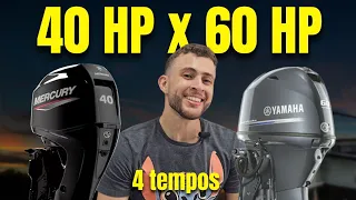 40 HP OU 60 HP 4 TEMPOS - QUAL MELHOR AQUISIÇÃO !!!