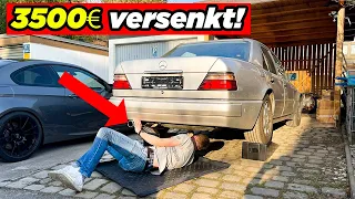 Wie kann DAS legal sein? Sportauspuff für meinen Mercedes W124 500E