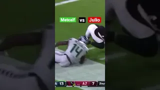 DK Metcalf vs Julio Jones