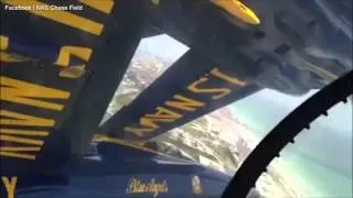 Video Shows How Tight a Blue Angels Formation Is