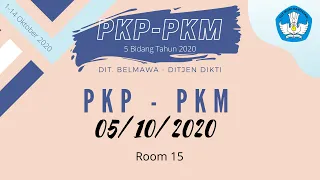 05/10 PKP - PKM 5 Bidang 2020 (Room15)