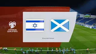 Israel vs Scotland | Bloomfield Stadium | 2022 FIFA World Cup Qualifiers | PES 2021