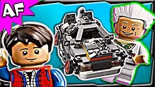 Lego Back to the Future DELOREAN TIME MACHINE 21103 Stop Motion Set Review