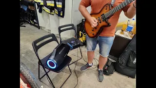 Tronsmart Bang Max használata gitár erősítőként