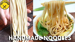 THE BEST HANDMADE NOODLE YOU'LL EVER EAT | EASY AND SIMPLE HANDMADE NOODLES RECIPE