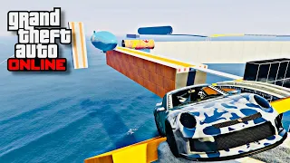 GTA V - PORSCHE PARKOUR !!!