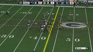 NFL 2014 Week 13 - New England Patriots vs Green Bay Packers - 1st Half - Madden 15 PS4 - HD