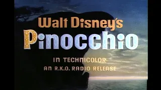 Pinocchio - 1940 Theatrical Trailer