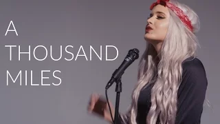A THOUSAND MILES - VANESSA CARLTON - COVER BY MACY KATE FEAT. RICKY FICARELLI