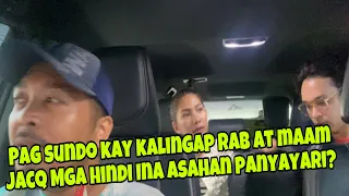 KALINGAP RAB AT MA'AM JACQ NATAKOT? HINDI INA ASAHANG PANGYAYARI? PAGSUNDO SA MAG ASAWA