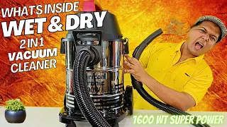 American Micronic Wet & Dry Vacuum Cleaner 1600 Watts | Powerful Wet and Dry Vacuum Cleaner & Blower
