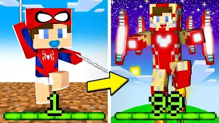 MINECRAFT, ale EXP to SUPERBOHATER! 🕷️🕸️