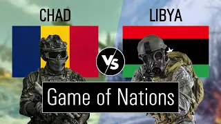 Chad vs Libya military power comparison