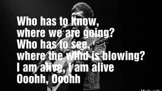 Stevie McCrorie_I Am Alive_Lyrics