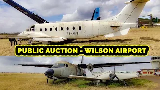 AUCTION - JUNK PLANES WILSON AIRPORT , AUCTION YA NDEGE - CITIZEN TV LIVE