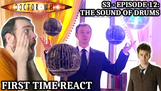 FIRST TIME WATCHING Doctor Who | Season 3 Episode 12: The Sound of Drums REACTION