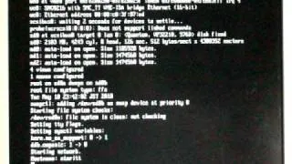booting NetBSD/atari on TT030 with SMC_TT and EtherNEC