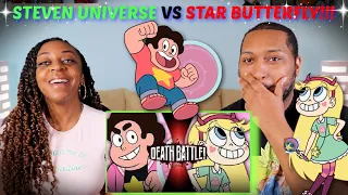 Death Battle! "Steven Universe VS Star Butterfly" REACTION!!!