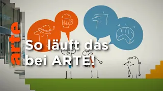 30 Jahre ARTE - Die Kulissen des Senders | Karambolage | ARTE