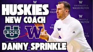 Washington Huskies Basketball LANDS Utah State's Danny Sprinkle...