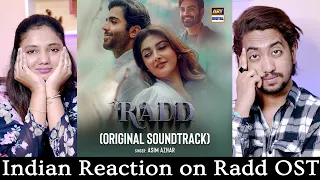 Indian reaction on RADD OST | Asim Azhar | Hiba Bukhari | Shehreyar Munawar | Kadal Reaction