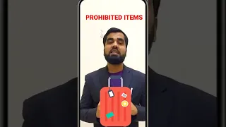 Prohibited Items in flight | Cabin Bags| Hang Luggage | Check in luggage #shortvideo #baggage #short