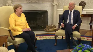 President Biden Hosts Her Excellency Dr Angela Merkel, Chancellor of the Federal Republic of Germany