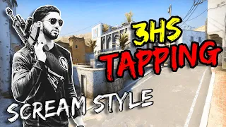 3HS Tapping - ScreaM Style [CS:GO] #2