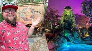 Disney’s NEW Moana Attraction At EPCOT | Day & Night | Destination D23 | Walt Disney World