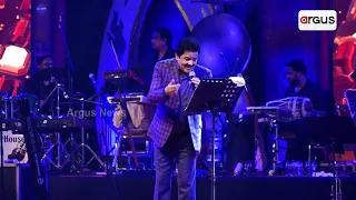 Bollywood Singer Udit Narayan Sings 'Aji Akase Ki Ranga Lagila' At Berhampur Silk City Festival